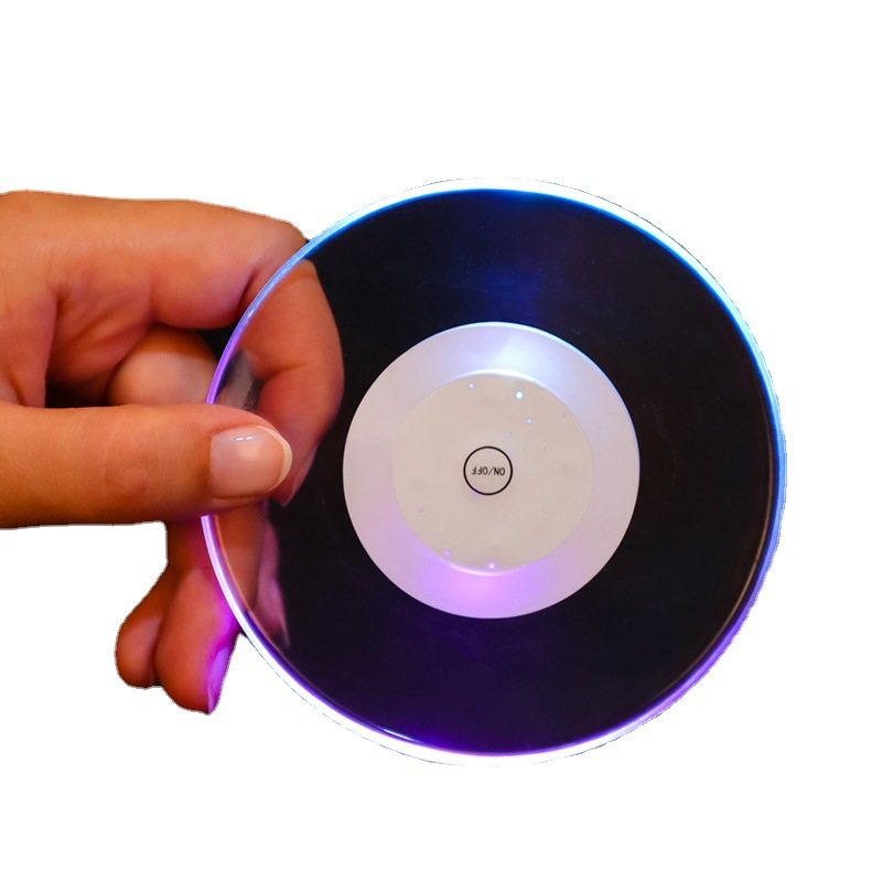 La FÁBRICA DE Shenzhen produce acrílico colorido luminoso Barra de montaña transparente ronda flash LED colorido luz de la montaña