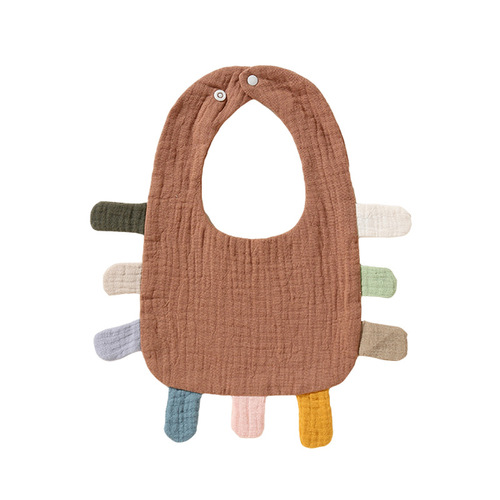 Baby bib saliva towel baby pure cotton gauze anti-vomiting child eating bib towel thin summer soothing absorbent water
