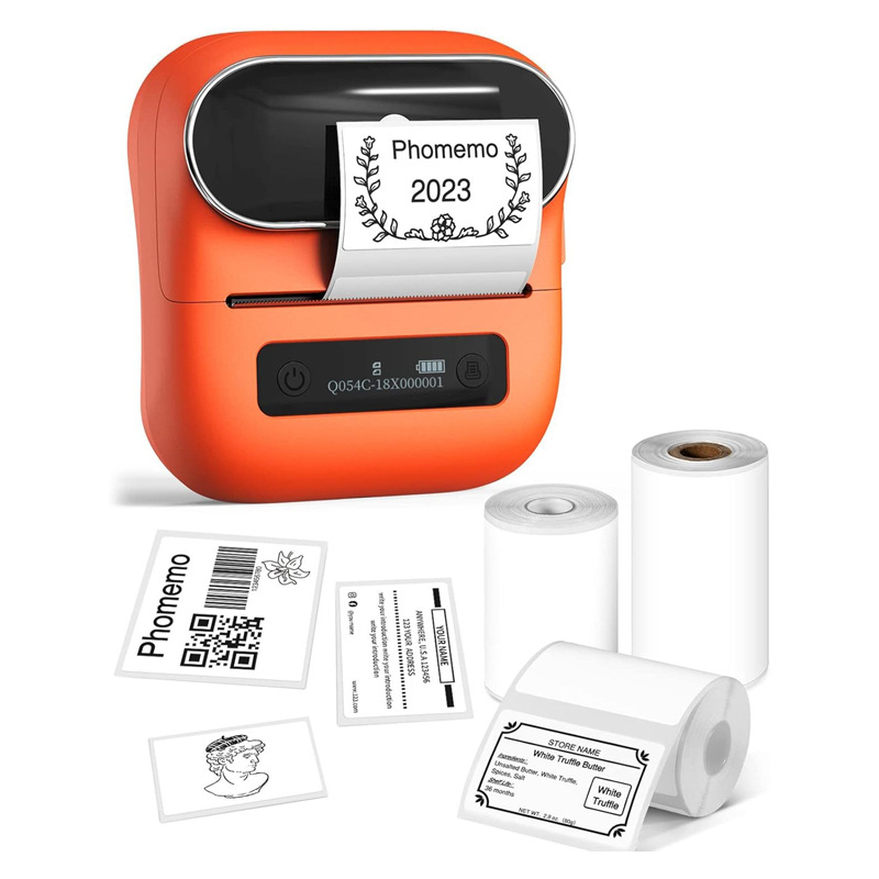 Impresora de Etiquetas Comercial Phomemo M110, Mini Impresora Térmica Portátil Bluetooth, Impresora Transfronteriza, Logotipo al por Mayor