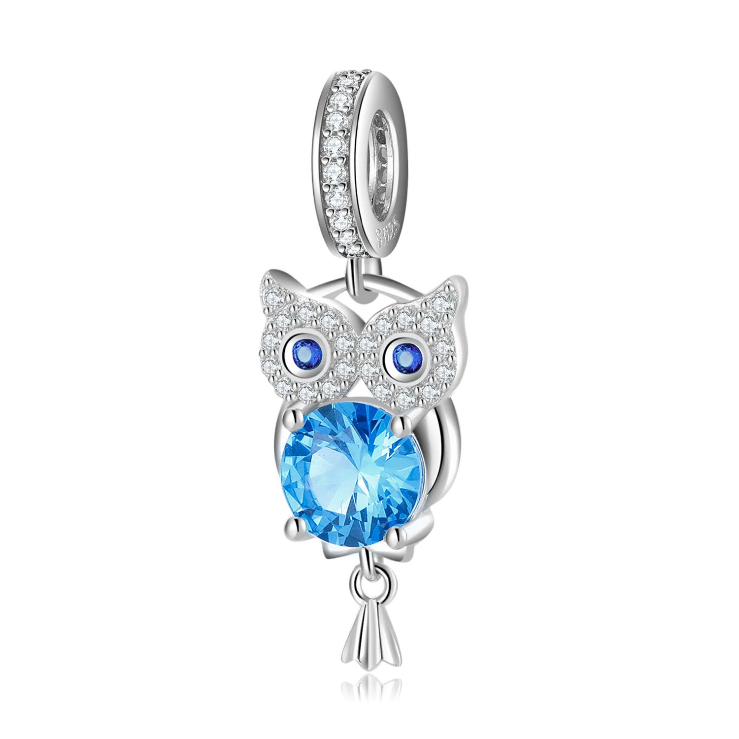 Драгоценные талисманы MAGIC Blue бисеры, кулон, браслет, аксессуары, хэллоуин, серебро 925 образец