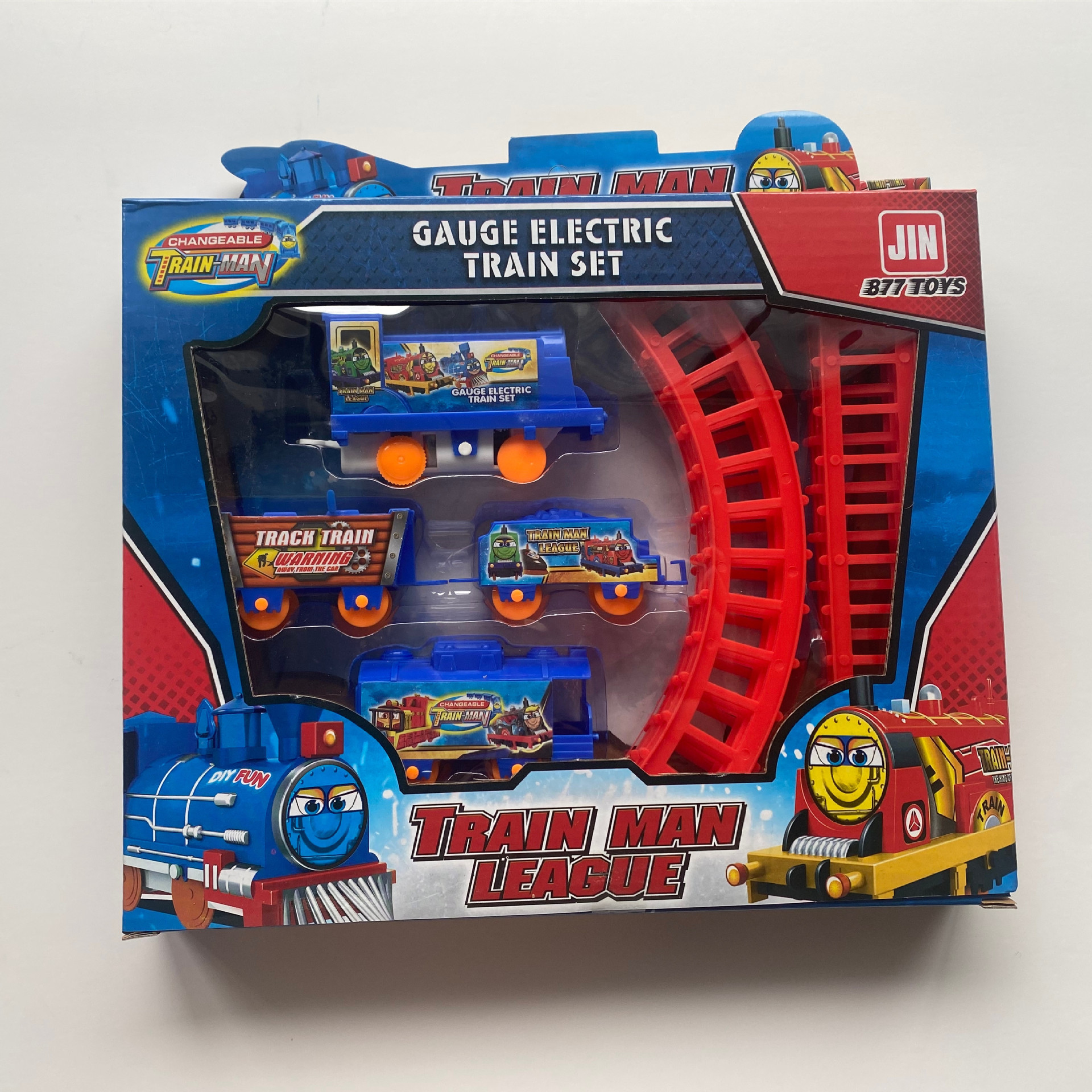 Juguete de Tren Eléctrico Ensamblable para Niños de Plástico Eléctrico, Educativo para Niños