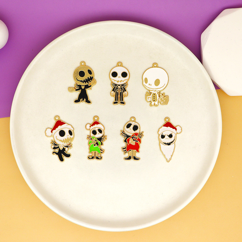 36g Weight Pendant Jewelry Making Type 15*32mm, 16*32mm, 18*33mm Jewelry Making Size DIY Jewelry Accessories Classification 10 PCS/Package Quantity Alloy Material Halloween Festival Ghost Pattern Enamel Design Cute, Funny Style 10 PCS/Package 15*32mm 16*32mm 18*33mm Alloy Ghost Pendant 无