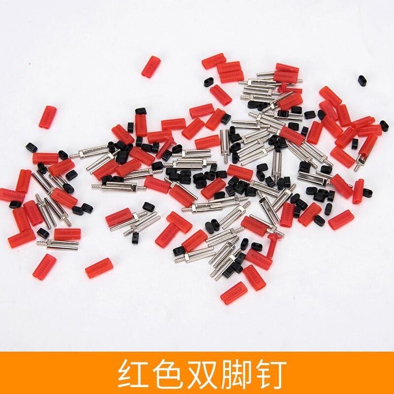 歯科技術者用両面釘石膏釘義歯材料双釘双足釘菱単釘セット釘卸売り|undefined