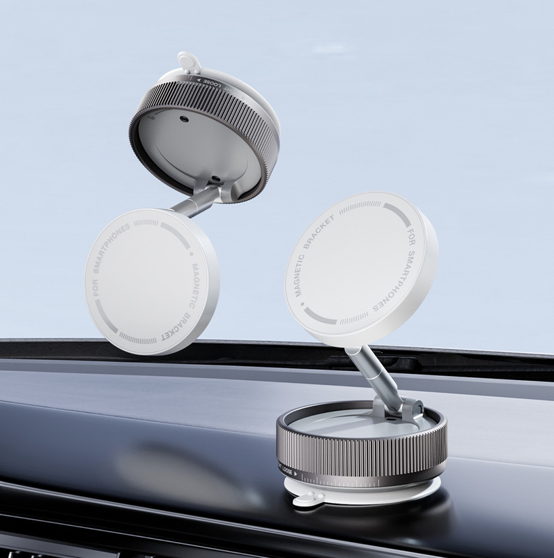 車載真空吸着磁気式スマホホルダー 2025年新型 magsafe 車載ナビ 車載ナビ神器|undefined