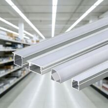 无主灯铝合金灯槽可裁切定制家装工装吊顶暗藏灯带铝型材外壳灯槽