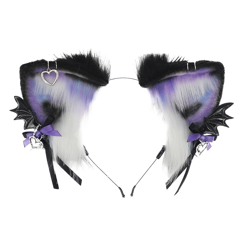 Lolita Gothic hermosa diadema Halloween Joker Lolita diadema Halloween Joker