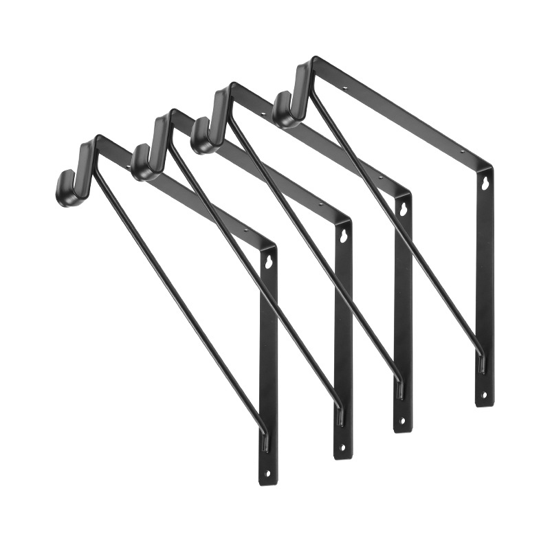 Hook triangle bracket, partition bracket, metal wall mounted shelf, shelf, laminate bracket hardware manufacturers