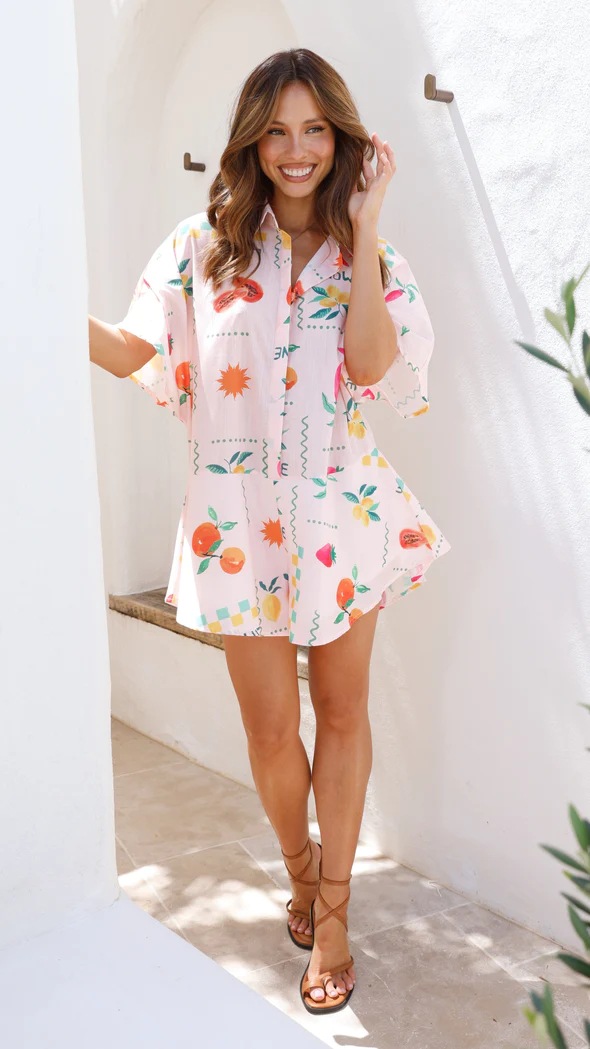 Women's Daily Street Casual Vacation Printing Shorts Printing Rompers display picture 27