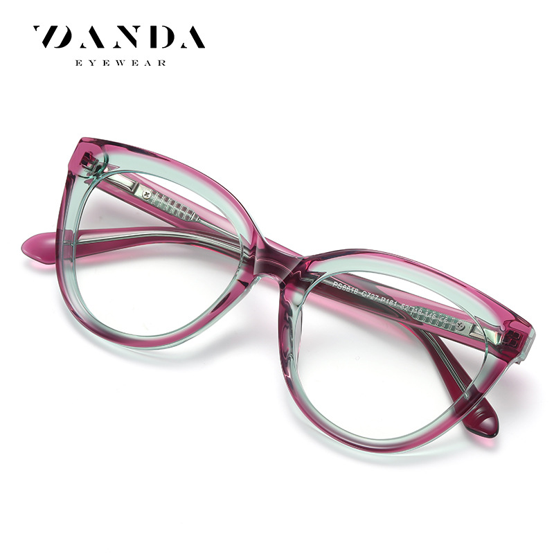 Transmisión en vivo mismo estilo placa gafas PS8818 moda todo-Partido cara-mirando pequeños llanos gafas hombres y mujeres mismo estilo gafas a prueba de luz