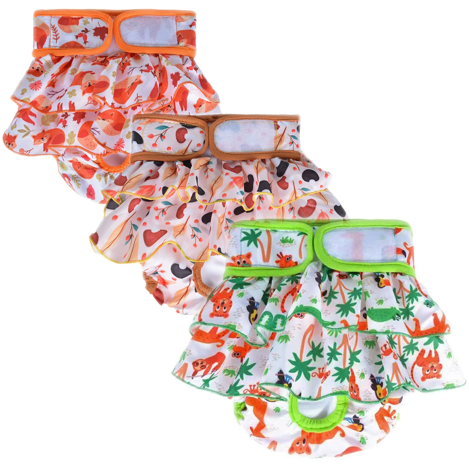 Новые трансграничные специально для суки подгузники, штаны для домашних животных, трусики с сукой, большие герметические впитывающие штаны для тети