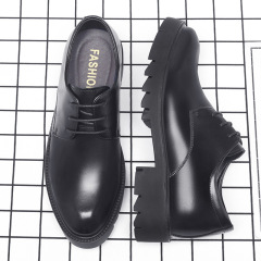 Height-increasing shoes for men 10cm four seasons cowhide business formal leather shoes inner height-increasing men's 8cm British shoes one piece drop shipping