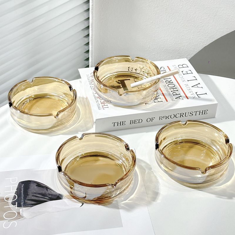 Amber ashtray