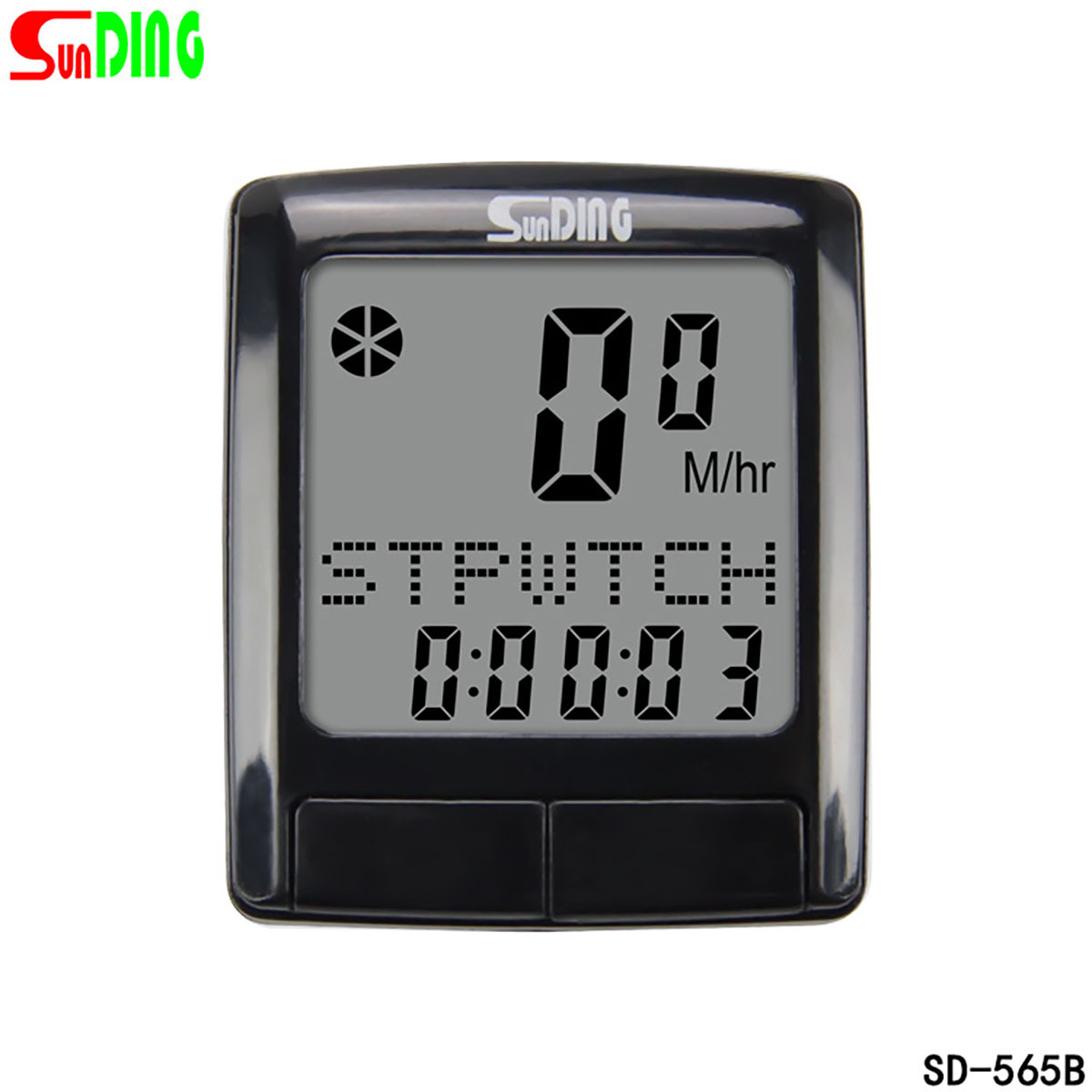 顺东自行车码表有线夜光防水公路车山地车测速迈速表骑行里程表