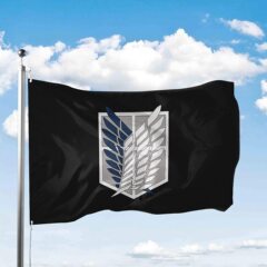 Cross-border animation flag 1.5m*0.9m flag hanging flag