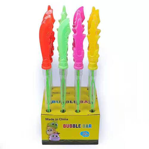 Children's cartoon bubble wand large size thick wholesale, floor stall glowing bubble wand, bubble water wholesale
