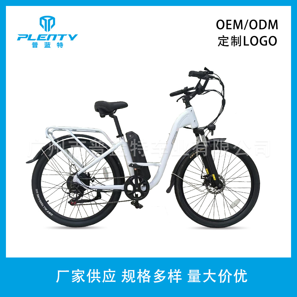 Foreign Trade Export Wholesale 24inch Electric Bicycles 48V Lithium Battery Mountain Bikes Power-Assisted Battery Bikes for Urban Commuting
