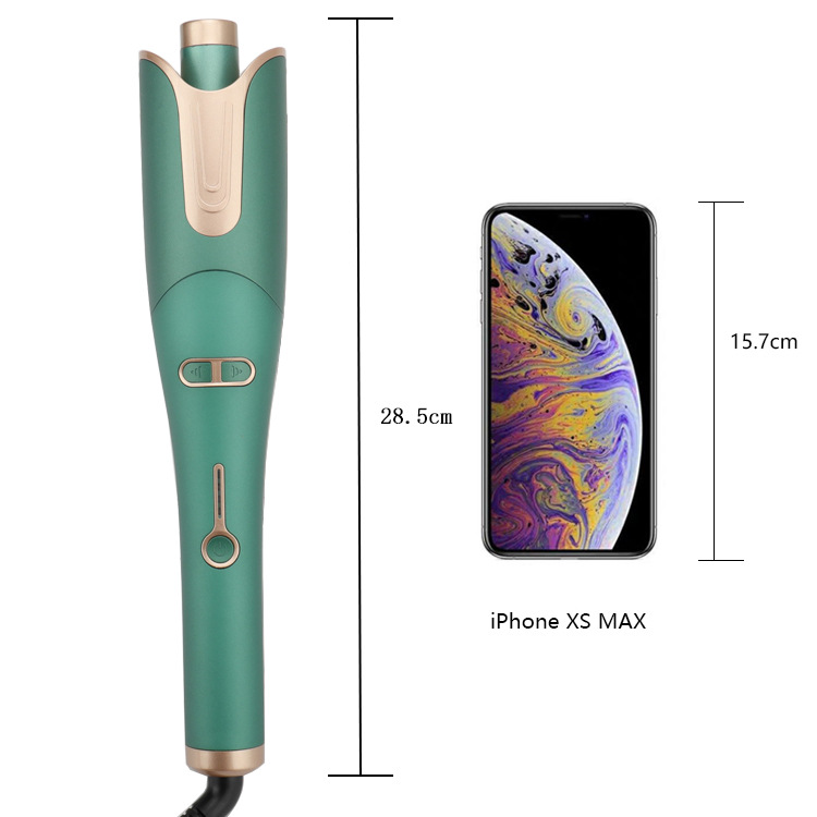 可定私人标签自动电动卷发器批发新款卷发器铁卷发钳液晶卷发器