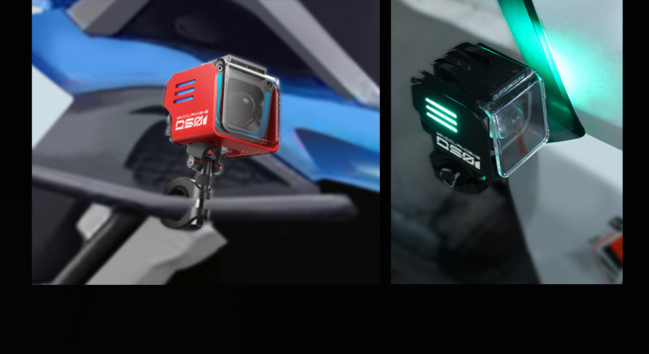 Motorcycle LED spotlight, ultra-bright high and low beam, flashing headlight, suitable for electric scooters, Niu No. 9, and for modifying headlights to improve visibility on roads