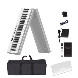 88 key folding piano adult musical instrument beginner's entry with Bluetooth MIDI portable electronic organ wholesale