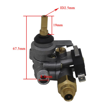 Accesorios de cocina de gas doméstica de gas licuado válvula de gas de baja presión válvula de alivio Shabaff