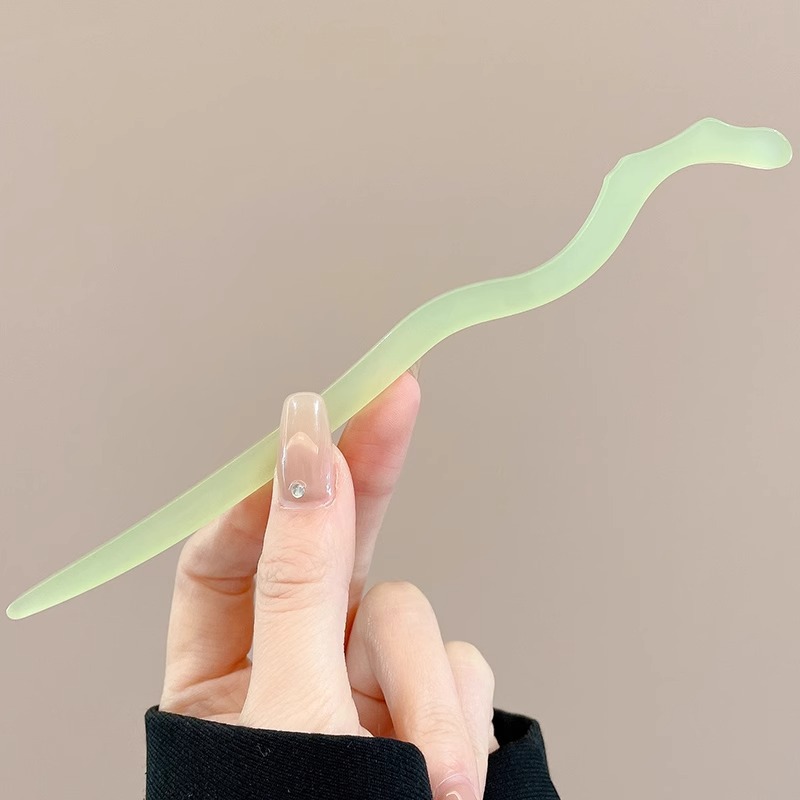 Horquilla de flores con flecos de estilo antiguo, temperamento femenino de alto nivel, escalón, horquilla de Hanfu, horquilla de cabello en la parte posterior de la cabeza, tocado de horquilla