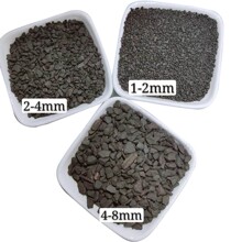 厂家批发锰砂水洗30-45%含量滤料地下水处理天然净水除锰去铁