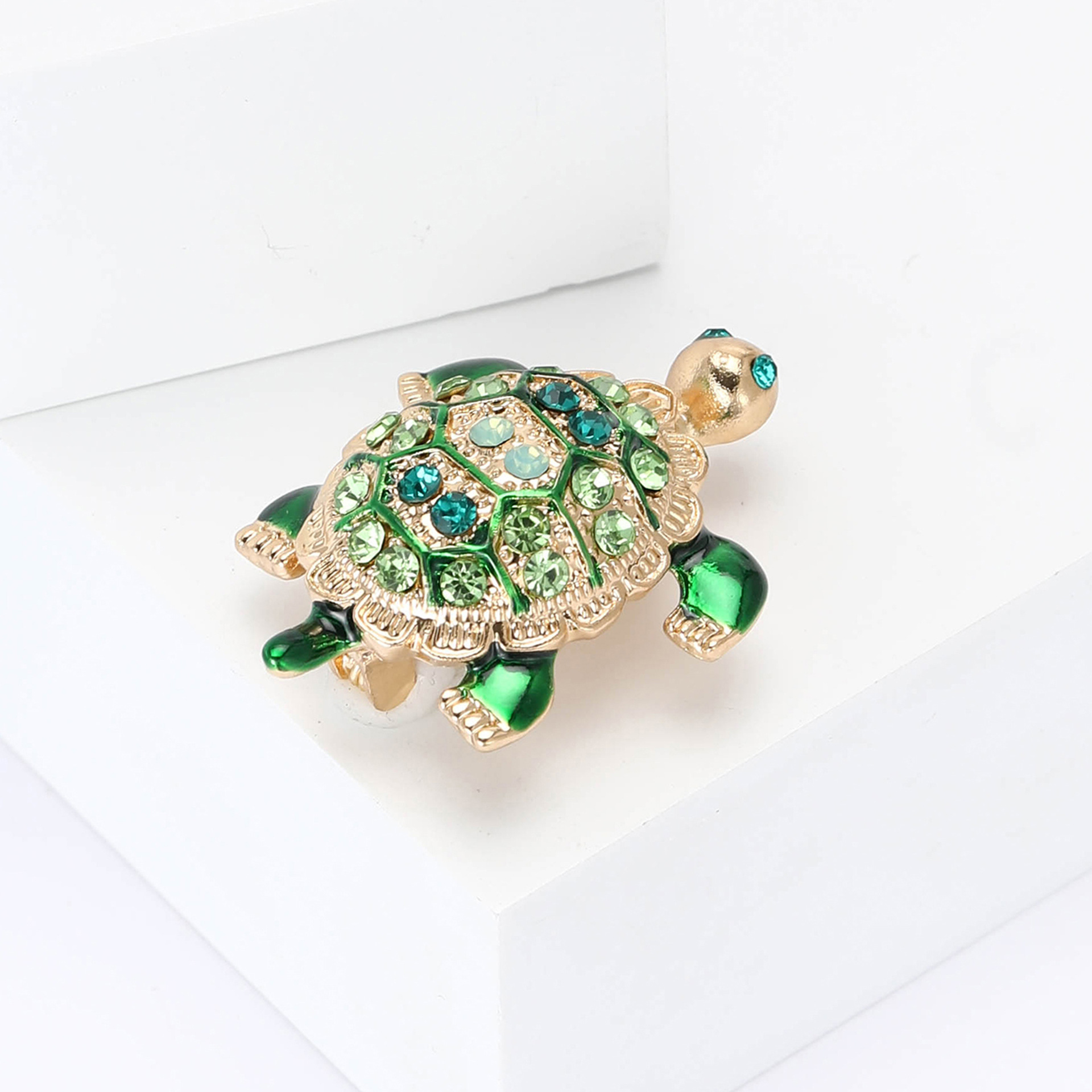 All Seasons Season Cute Retro Pin Tortoise Alloy Rhinestones Women's Brooches