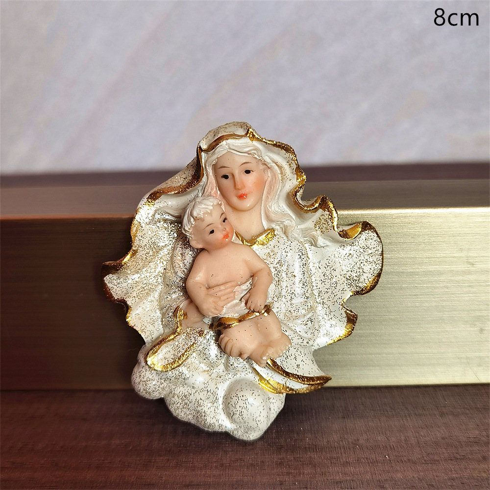 Pegatinas en el refrigerador de nuestra señora 64 con niños de 8 cm