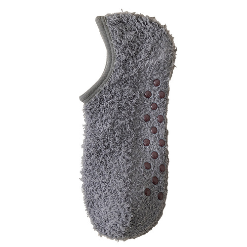 Coral velvet warm and non-slip men's floor socks warm feet treasure winter warm feet magic feet warmer extra thick padded home sleep socks