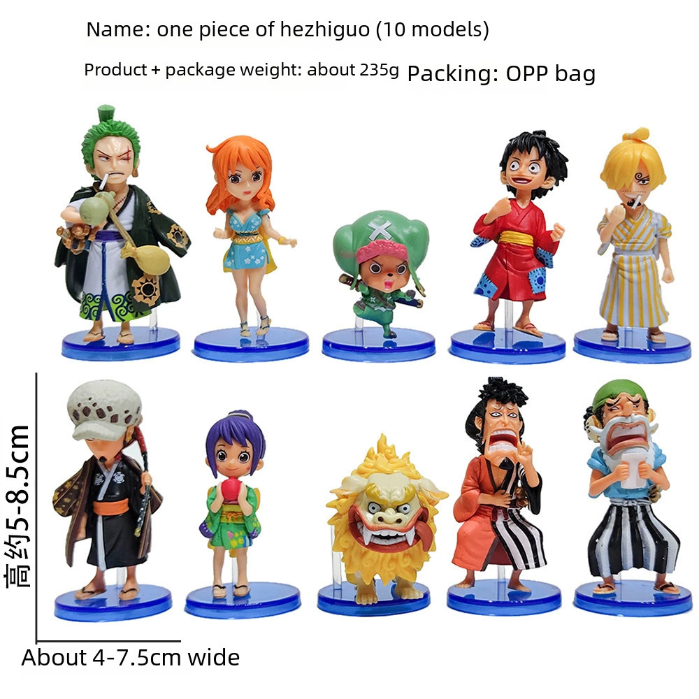 Десять One Piece и Guozhiko Landon Rongkama Malo Jinwei Mo Luo Jinwei Ayu ручная игрушка торт украшение
