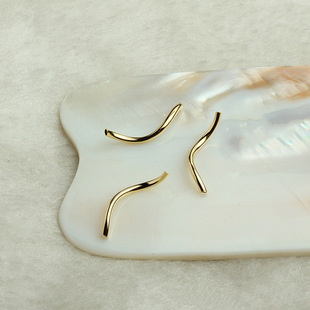 14K����ɫ����S�͏��� diy�ֹ��Ʒ���  ������Ť��С�����