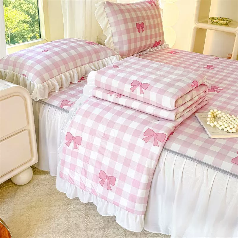 Mat, summer duvet, summer silk set, 4 piece set