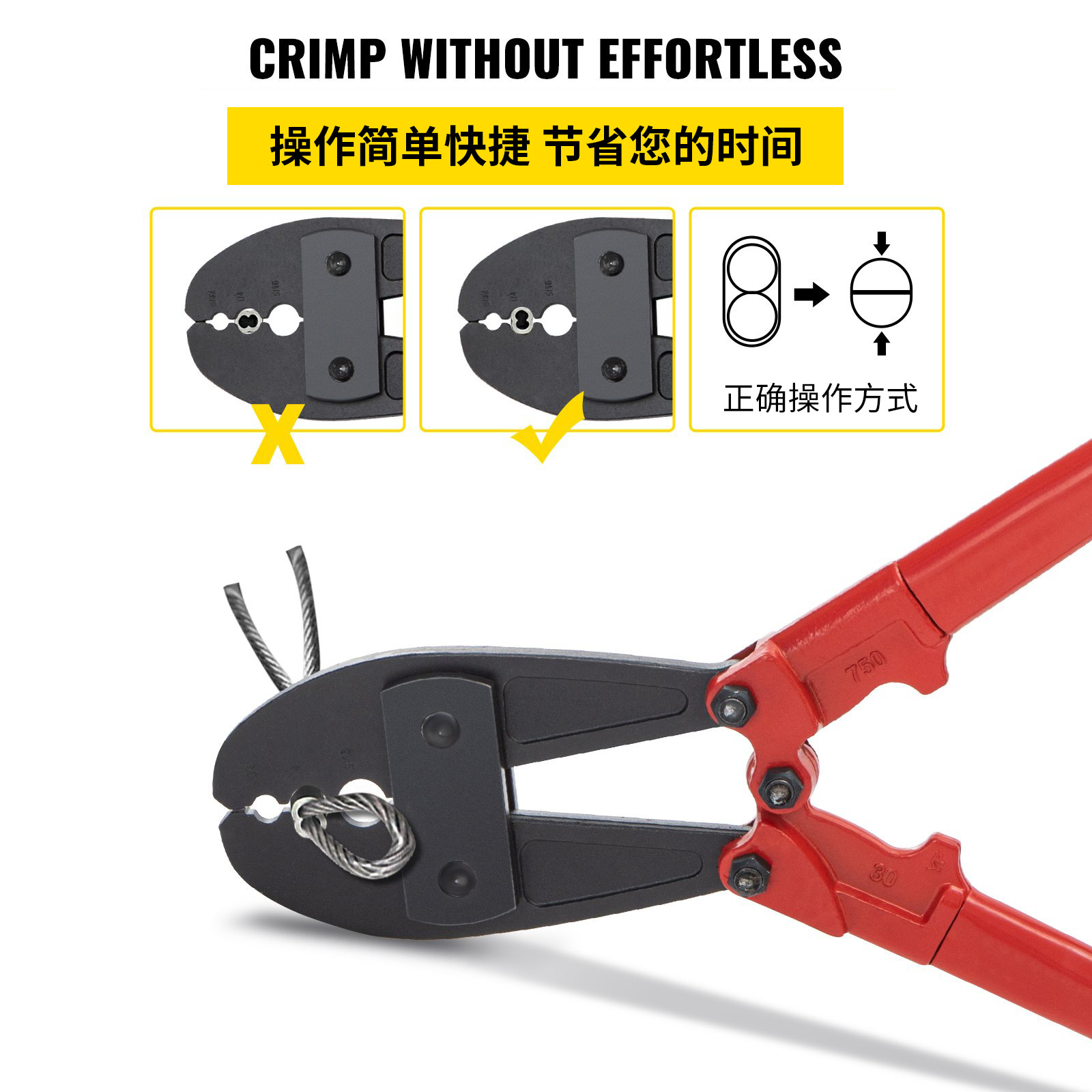 MIKUNI multi-función alicates que prensan alicates de corte 14 "24" 30 "36" alicates que prensan