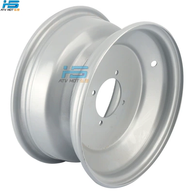 Motorcycle wheel hub 23X 7-10inch Silver Front