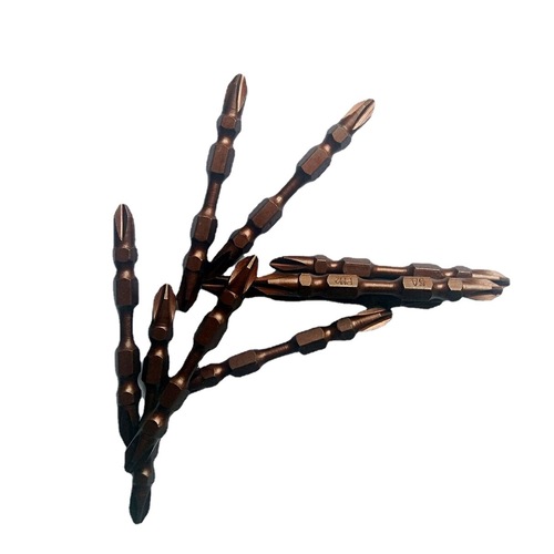 Nunchaku wind bit, double-ended cross wind bit, electric screw impact bit