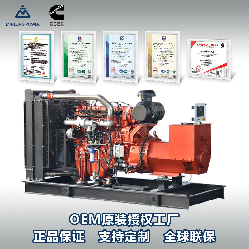 Cummins Natural Gas Generator Set Cummins Natural Gas High-Power Gas Power Plant Generator Set Manufacturer