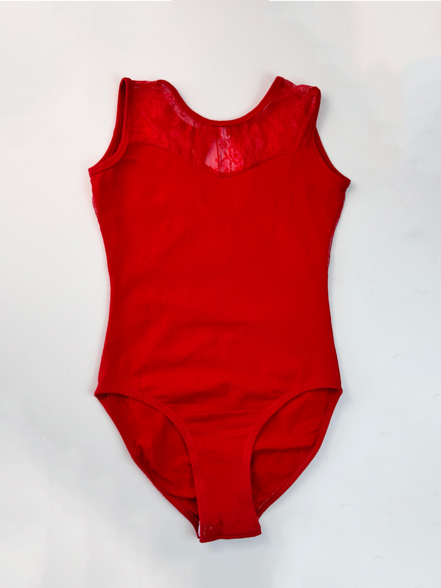 Ropa de baile de niñas al por mayor ropa de gimnasia infantil corte de mangas de ropa de ejercicio