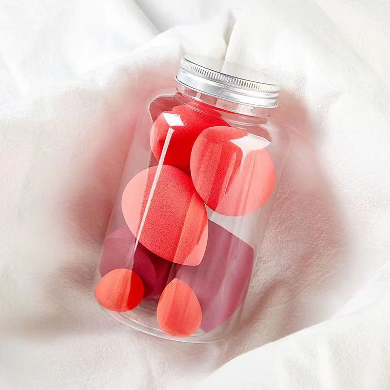 Venta directa comercio exterior belleza transfronteriza maquillaje maquillaje huevo remojado en agua agrandamiento seco y húmedo de doble uso sin comer relleno suave en polvo