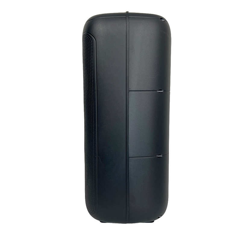 Fabricante de promoción doble 8 pulgadas 10W barra de tracción altavoz de boda Bluetooth con micrófono cableado