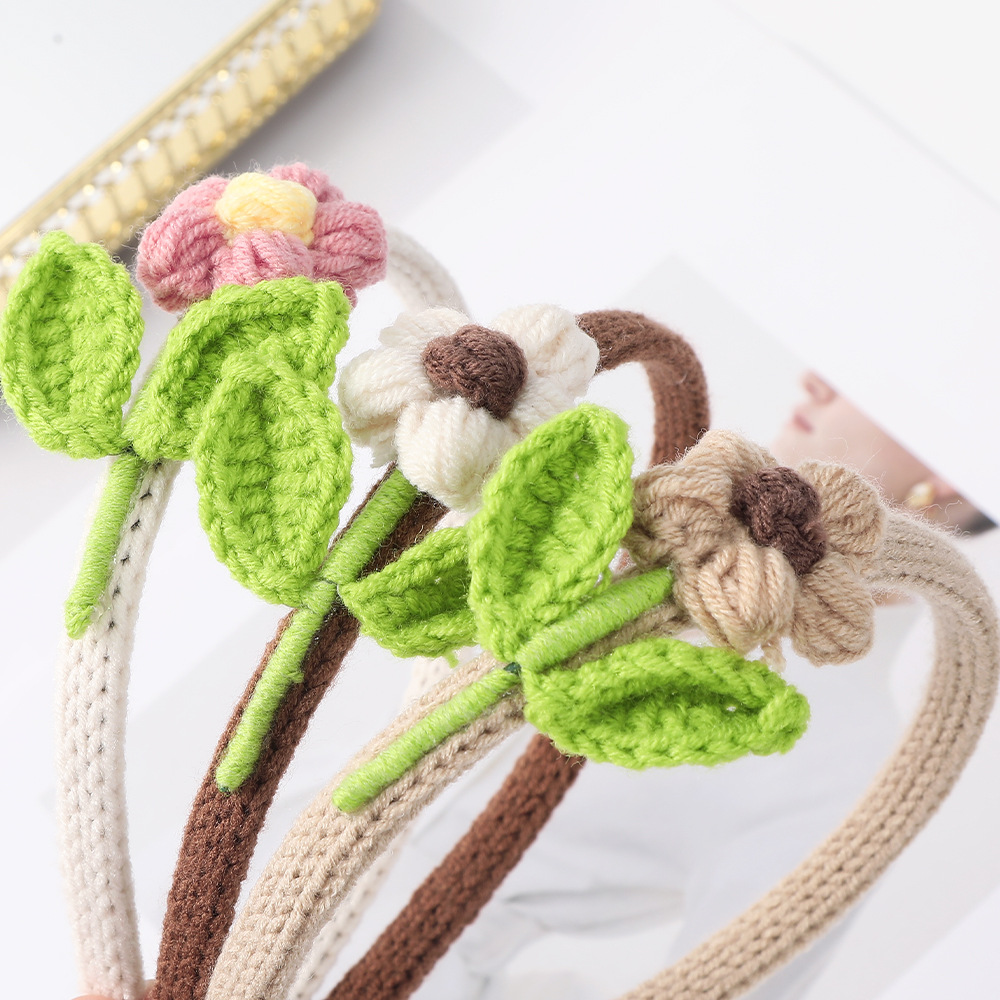 Femmes Fleur Pastorale Style Simple Chiffon Bande De Cheveux display picture 6