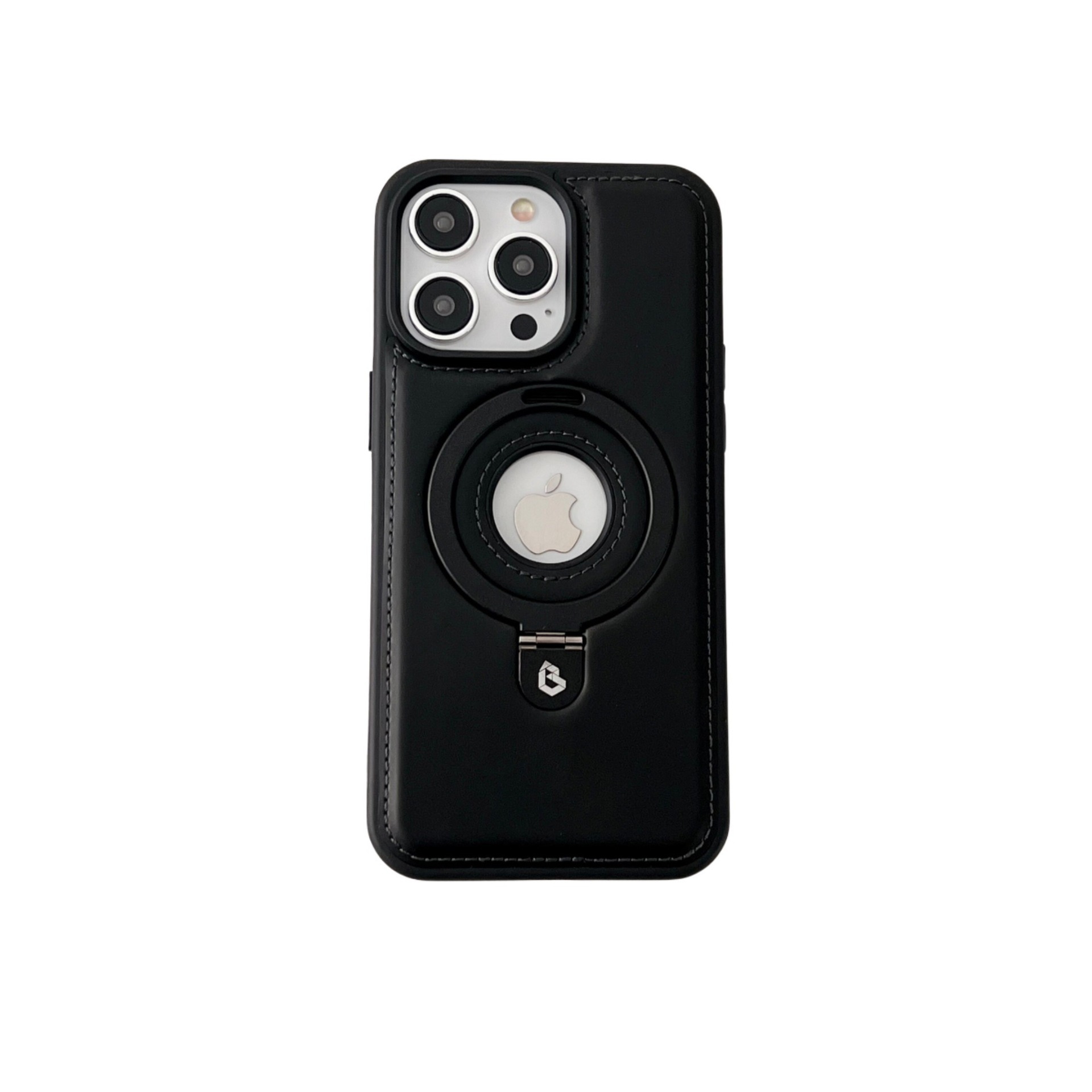 Ốp lưng da cao cấp tích hợp giá đỡ cho iPhone 15, 16, 17 Pro Max — 【Đen Cao Cấp】Dòng 17 - Không Lo Lọt Logo, 【Nâu Thanh Lịch】Dòng 17 - Không Lo Lọt Nhãn, 【Gentleman Blue】Dòng 17 - Không Lo Lọt Nhãn, 【Đỏ】Dòng 17 - Không Lo Lọt Nhãn chi tiết 12
