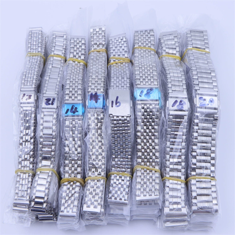 Старомодный танк из нержавеющей стали с браслет для мужчин и женщин средний и пожилой человек часы стальной ремешок для часов складной пряжки со стальной ремень