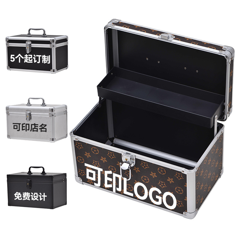 Caja de tratamiento de pies del club técnico de reloj caja de herramientas bordada caja de baño de pies de belleza caja de masaje pedicura multibolsillo