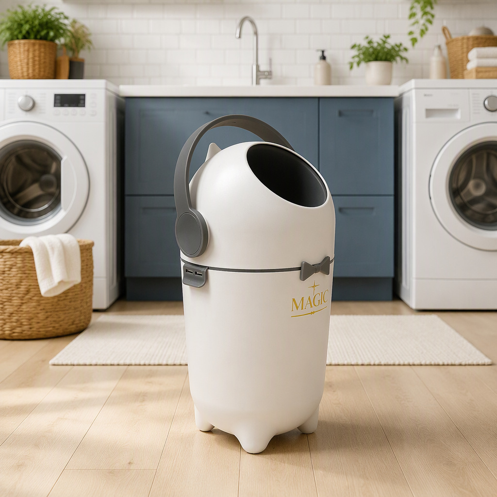 Durable Design Fashion Pp Diaper Bucket Creative Deodorization Baby Garbage Can Without Door Diaper Trash Can