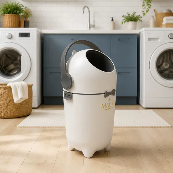 Durable Design Fashion Pp Diaper Bucket Creative Deodorization Baby Garbage Can Without Door Diaper Trash Can