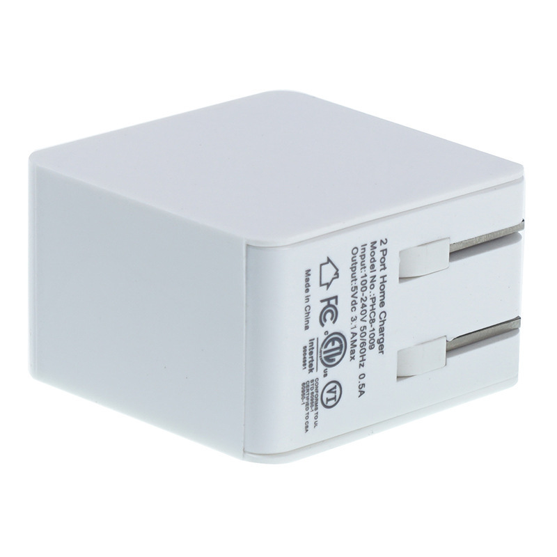 New Foldableing Plug Type-C + USB Port 5V3.1A Mobile Phone Charging Plug Mobile Phone Charger Travel Charger
