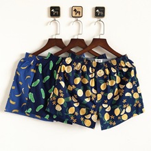 厂家直销男士阿罗裤纯棉宽松透气大码男士四角裤居家裤睡裤短裤