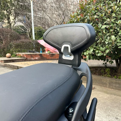 Motorcycle bumper: frame exhaust bar backrest modified - black-gv-style-comfortable-backrest