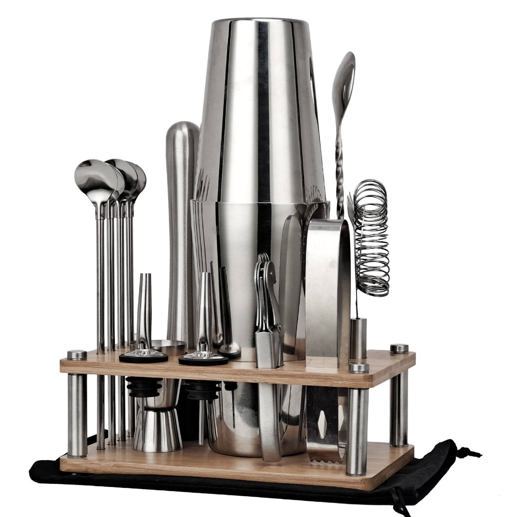 Cocktail set, shaker, for import, Amazon