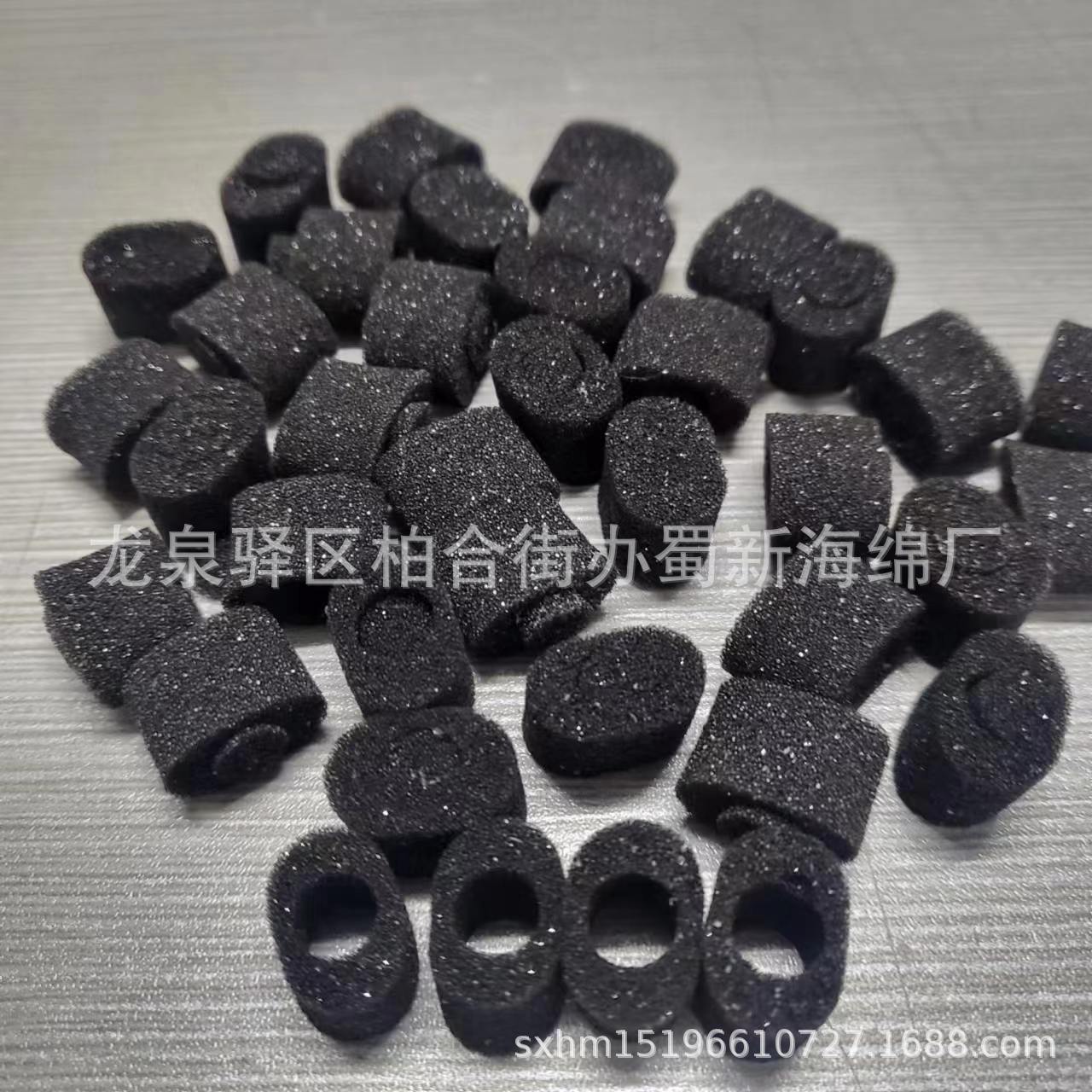 厂家供应黑色高密度海绵包装/高密度海绵/成型异形PU海绵